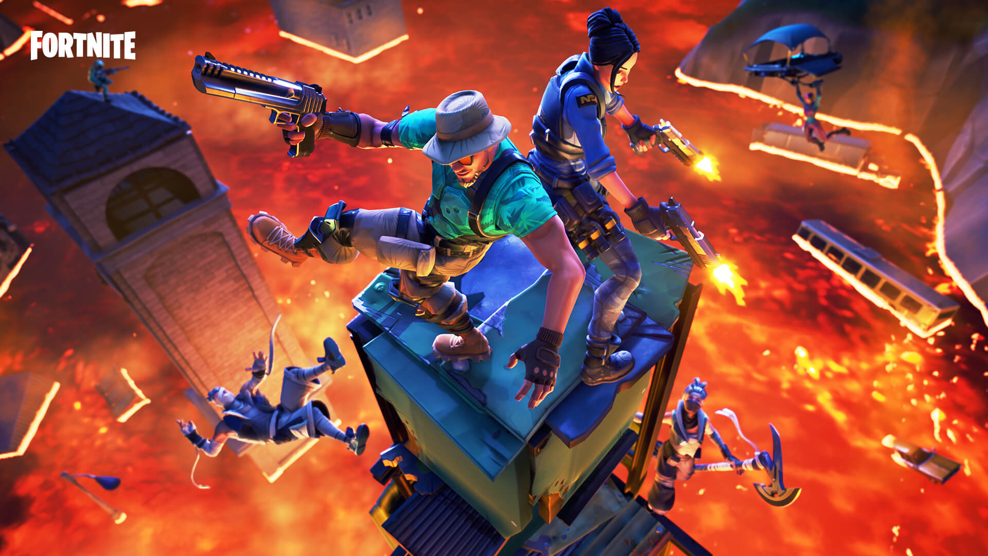 new fortnite leaks suggest the volcano isn t just for show - fortnite replay mode wallpaper