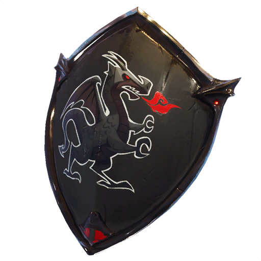 black shield - fortnite black shield png
