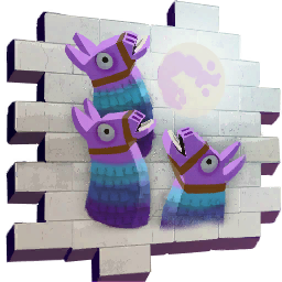 Fortnite Spray Decals - three llamas