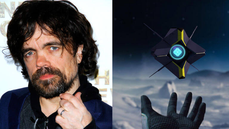 Peter Dinklage played the voice of our Ghost for a short time in Destiny 1.  He was replaced by Nolan North in Destiny: The Taken King.  Image courtesy of Digital Spy