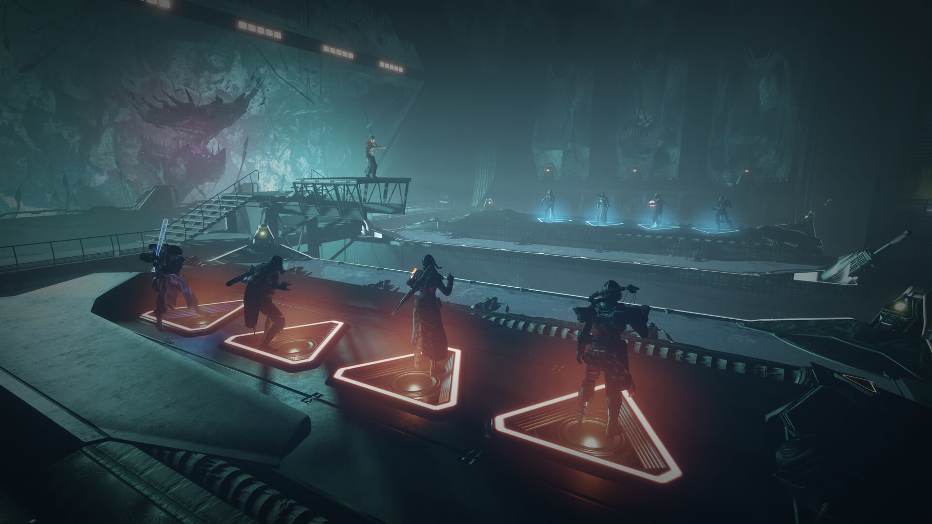 Square off against a team of 4 guardians in the new "Gambit" mode