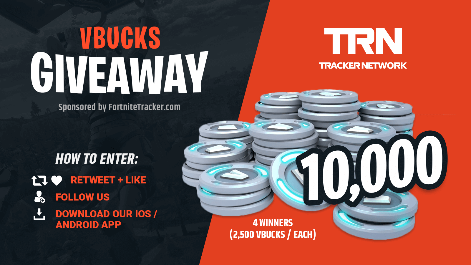  - free v bucks giveaway